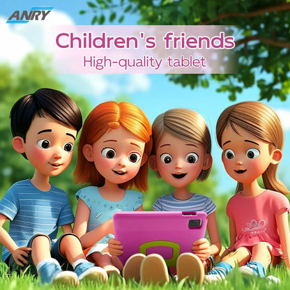 Paitanry 10.1 Inch Tablets for kids Android 15 8GB RAM 64GB ROM HD Display Tab USB Type-C 5G WIFI 6 Tablet PC Children's Gift