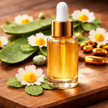 Custom Korean Vitamin C Serum Anti Aging Whitening Face Ampoule OEM