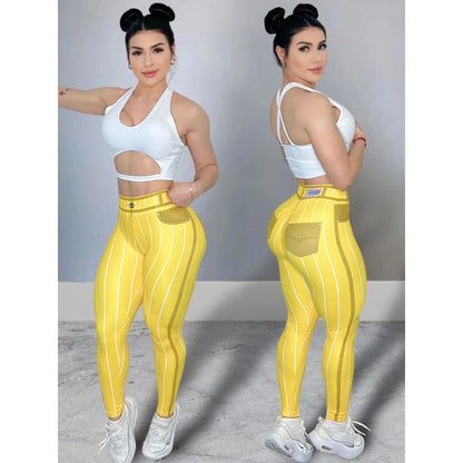 High Waist Elastic Denim Pants Women's Casual Slim Fit Trousers Breathable Comfortable Polyester Blend Spring Season