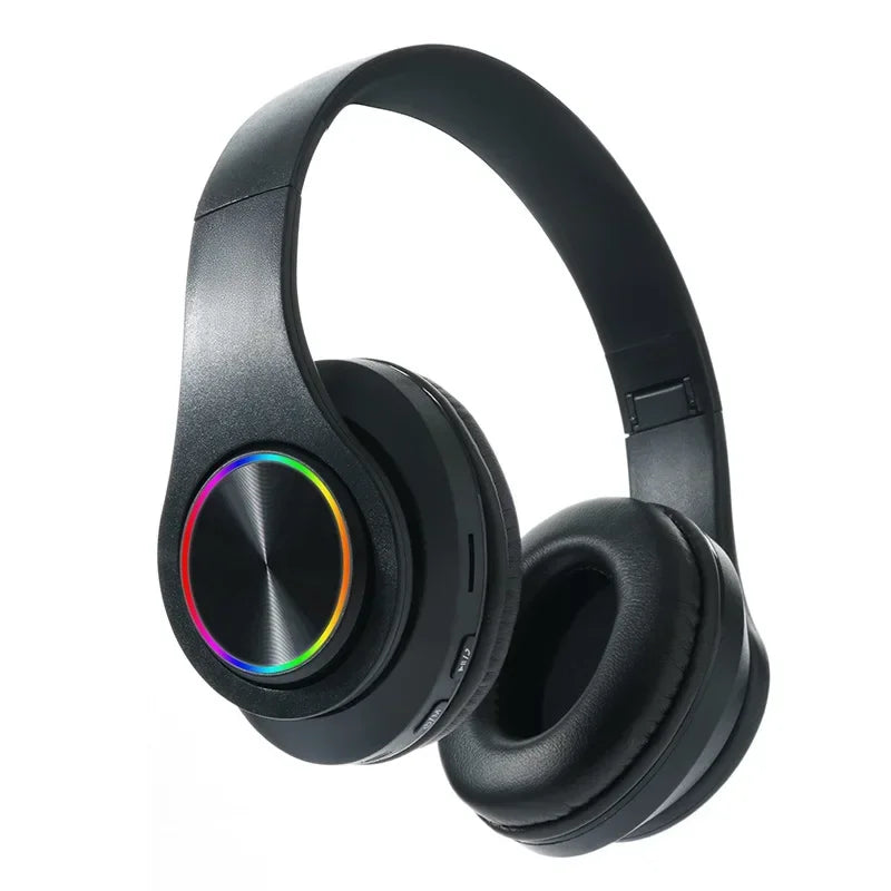 Wireless Headphones Foldable Bluetooth Headsets  With Mic Stereo Earphone Support TF Card FM For Xiaomi Iphone Sumsamg Phone