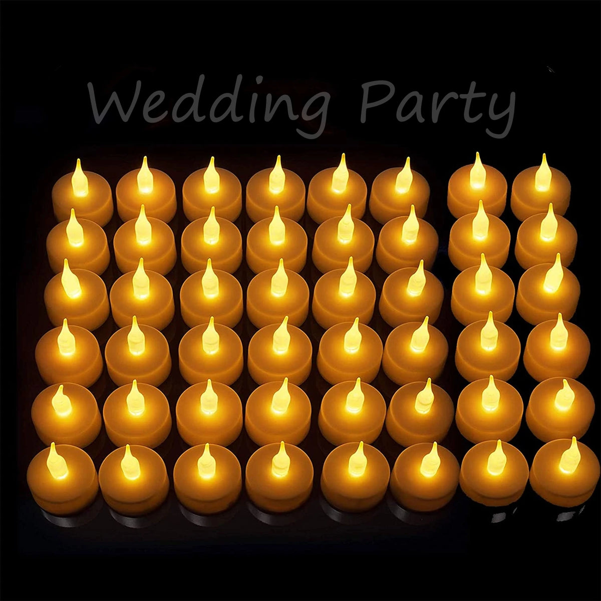 Flameless Led Candles Battery Operated Tea Lights Naturally Flickering