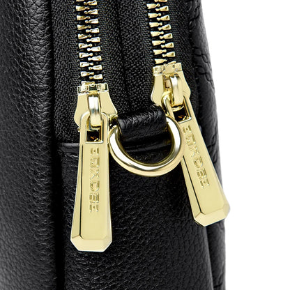Fashion Women Shoulder Bags High Quality Leather Crossbody Bag Small Purse Simple Design Ladies Solid Color Messenger Sac A Main