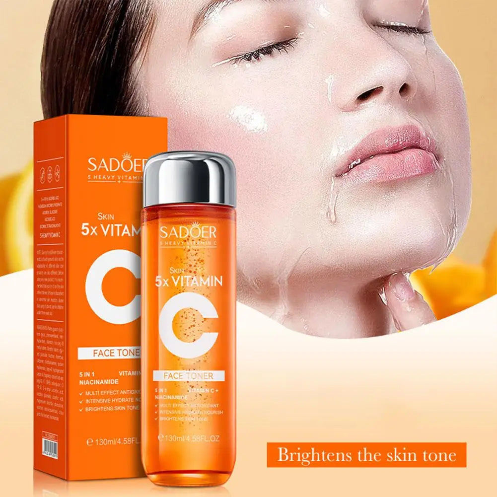 Vitamin C Firming and Brightening Korean Skincare Set with Serum and Cream