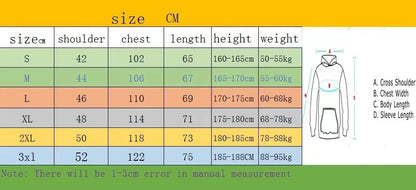 Men's Casual Two-Piece Set Autumn Winter Pattern Hoodie Sweatshirt & Long Pants Outdoor Sports Suit with Pockets Regular Fit