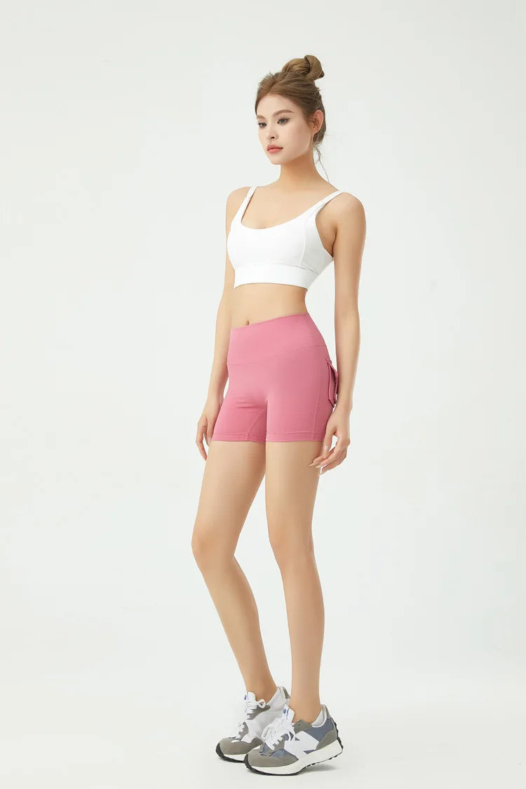 Peach Butt Fitness Shorts Women&