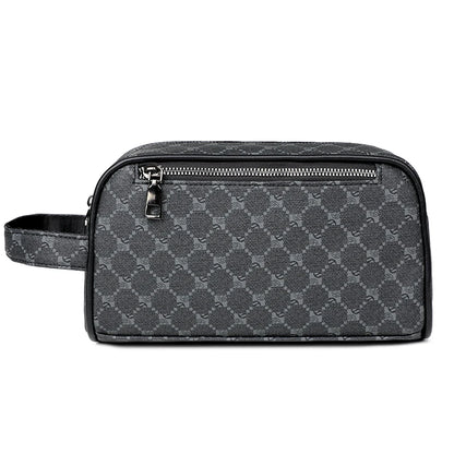Business Men's Clutch Bag High Quality Printing Leather Handbag Phone Purse Fashion Clutches Luxury Men Birthday Gift Clutch Bag