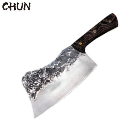5CR15 Handmade Chopping Cleaver Butcher Knife High Carbon Steel Kitchen Chef Knife Sets Forged Blade Cooking Knives Set Cleaver
