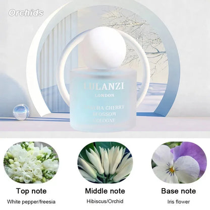 High-grade Cherry Blossom Perfume Fresh Natural Floral Spray Lasting Fragrance Temptation Ladies Light Perfume Clothes Deodorant