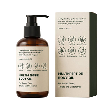 240ML Body Care Massage Oil Moisturizing Nourishing Non Greasy Fast Absorbing For All Skin Types Daily After Shower Relaxing