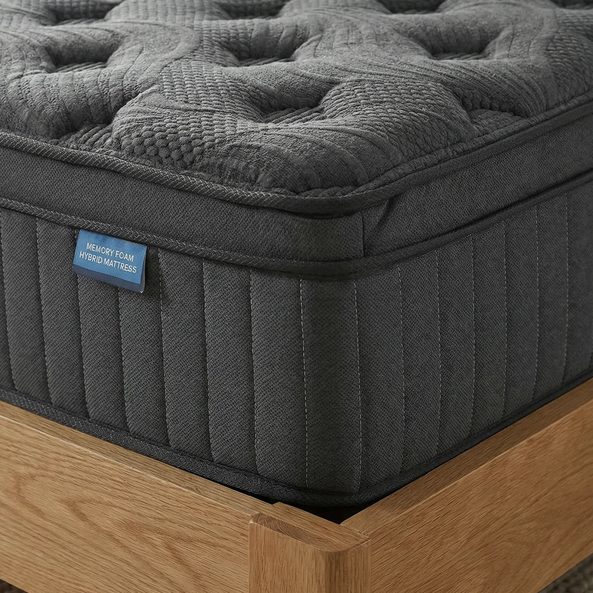 SKSBTF 7-Zone Spring Mattress 90/140/160x200 Cm Cold Foam Height 25 Cm with H3 Hardness, Edge Reinforcement Breathability