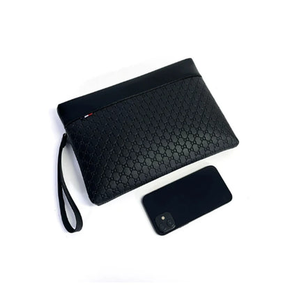 Business Men's Clutch Bag High Quality Printing Leather Handbag Phone Purse Fashion Clutches Luxury Men Birthday Gift Clutch Bag