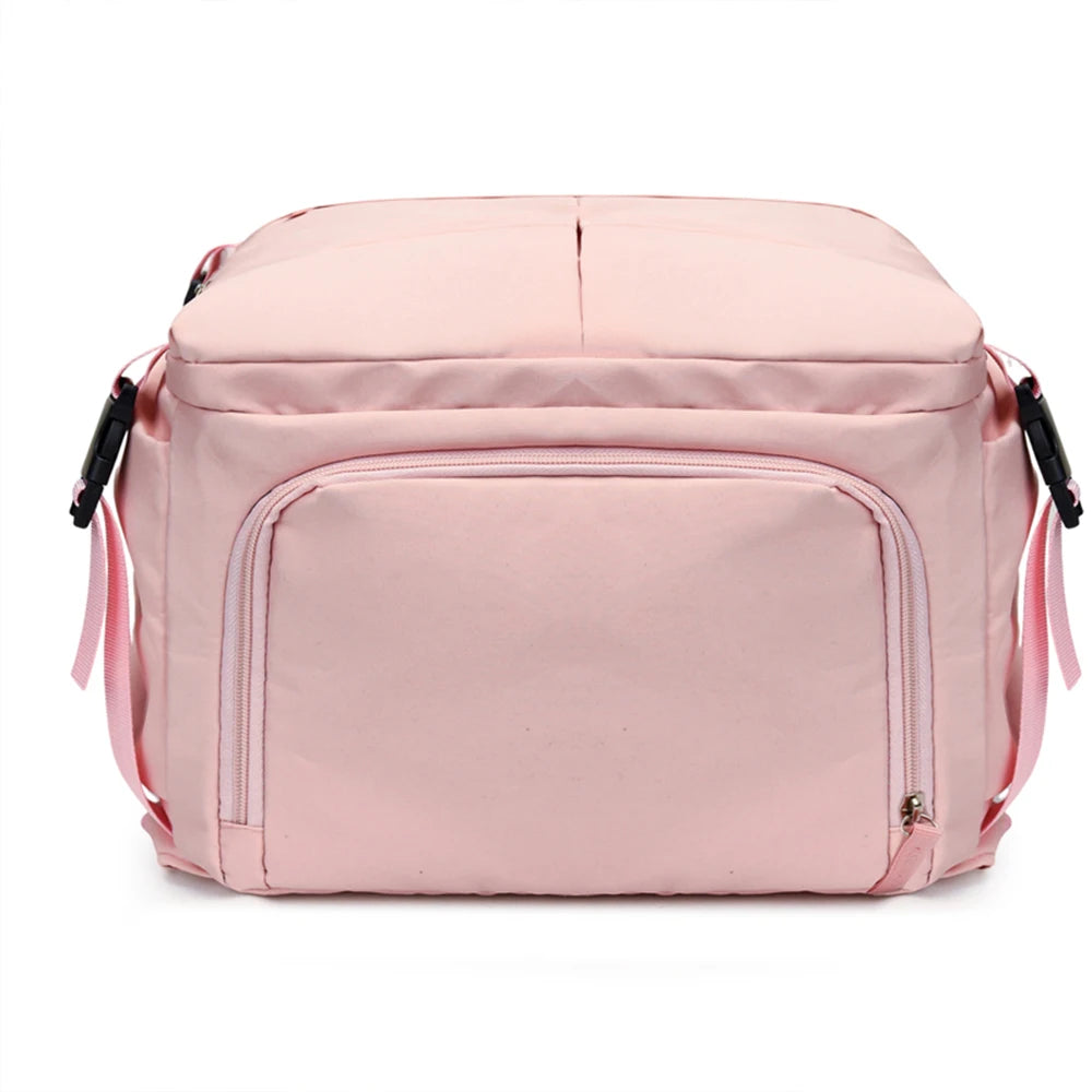 2-Piece 180 °   Full Opening Backpack & Tote Bag Set, Large Capacity Airline Approved Carry-On Luggage for Travel & Daily Use