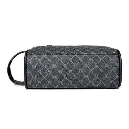 Business Men's Clutch Bag High Quality Printing Leather Handbag Phone Purse Fashion Clutches Luxury Men Birthday Gift Clutch Bag