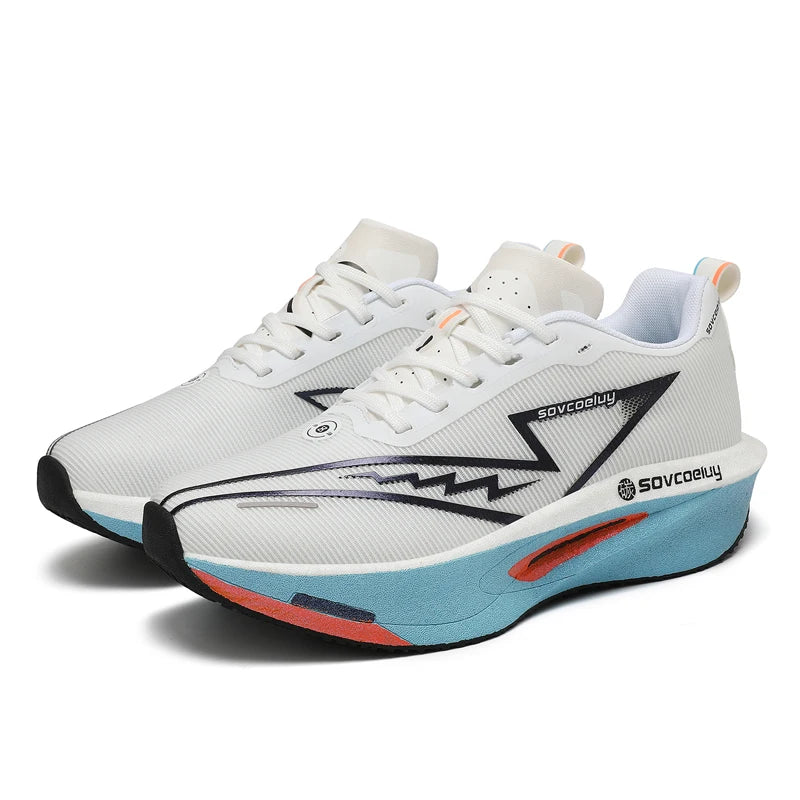 Running Shoes Carbon Board Speciality Marathon Men Sports Breathable Lightweight Women&