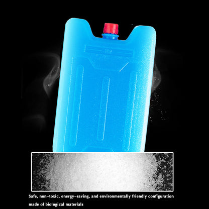 Plastic Food Storage Ice Box Refrigeration Cooler Bag Lunch Box Ice Pack Outdoor Camping Picnic Beverage Beer Freezer Block