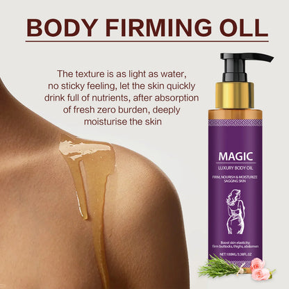 Body Oil Tightening Body Lightening Improve Dry Brightening Nourishing Lifting Firming Smooth Anti Cellulite Massage Skin Care