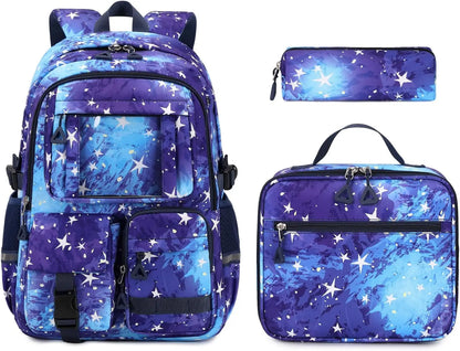 Kids Backpack for Girls - Middle School &amp; Elementary School - Kawaii Ita Backpack - Purple