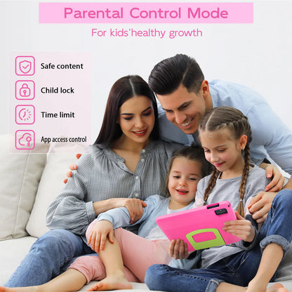 Paitanry 10.1 Inch Tablets for kids Android 15 8GB RAM 64GB ROM HD Display Tab USB Type-C 5G WIFI 6 Tablet PC Children's Gift