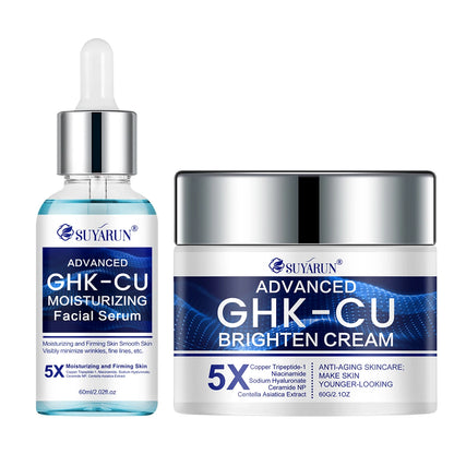 Suyarun GHK Cu Cream And Serum Anti Aging Facial Moisturizer For Women