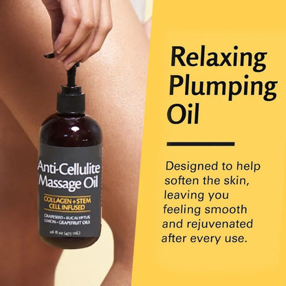 Anti-cellulite Body Massage Oil 240/100ml Natural Aromatherapy Relaxing Soothing Skin Care Essential Oil for Full Body Massage