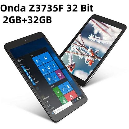 8.0 Inch Newest Sales 8GB DDR3 RAM 128GB eMMC 64 Bit Onda Windows 10 Tablet PC Z8300 CPU 1280*800 Pixel Dual Camera Quad  Core