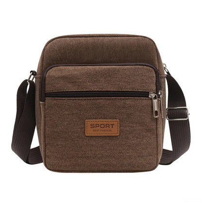 Men's Shoulder Bag Large Capacity Leisure Simplicity Lightweight Versatile Fashionable Backpack Male's Crossbody Bags