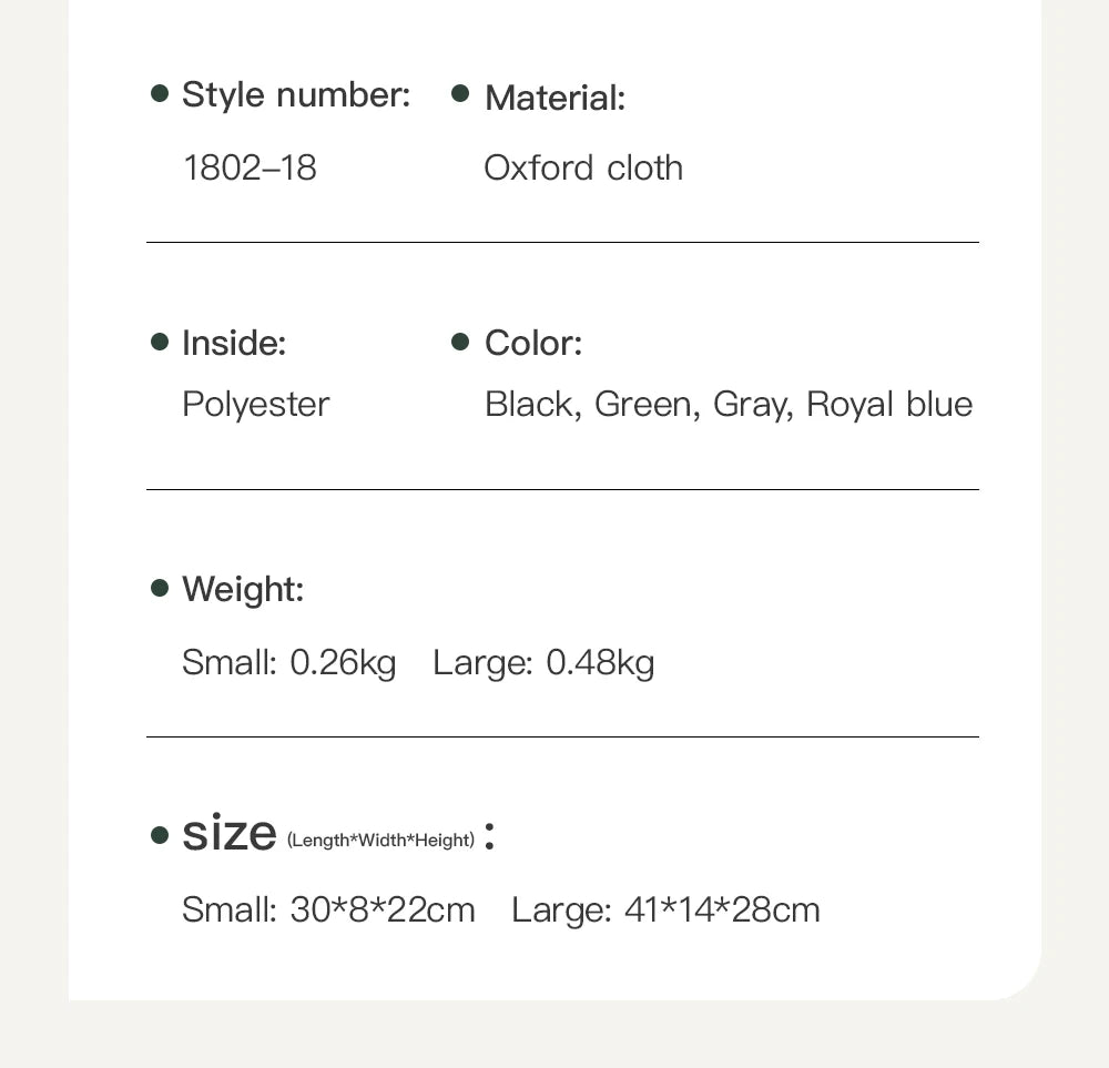 VOLUNTEER Messenger Crossbody Bags for Men Oxford Side Letter Print Fashion Light Weight Protable Versatile Shoulder Bag 1802-18