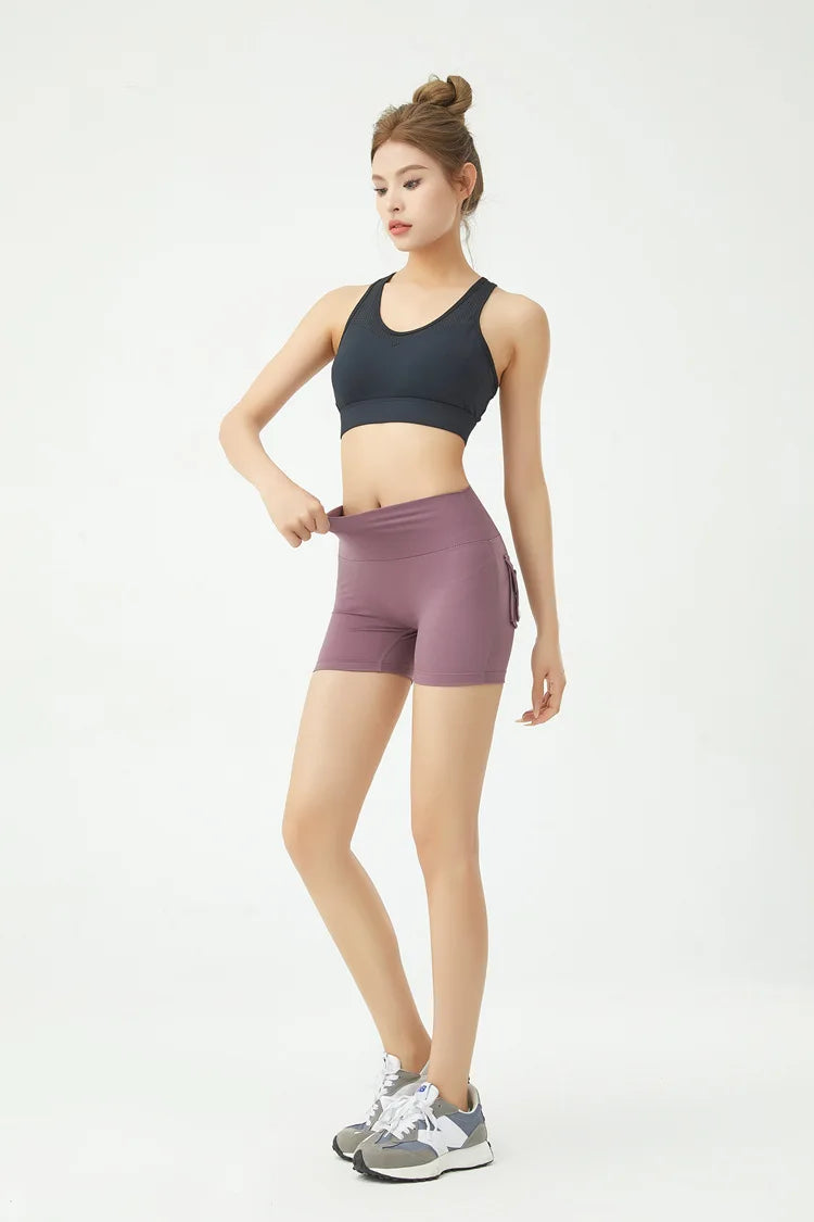 Peach Butt Fitness Shorts Women&