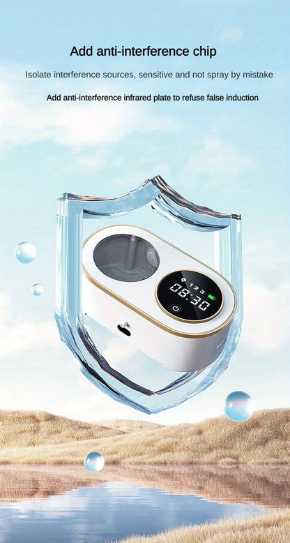Smart Automatic Foaming Soap Dispenser with LED Screen 3000mah 320ml 3 Levels Touchless Rechargeable Sensor Soap Dispensers