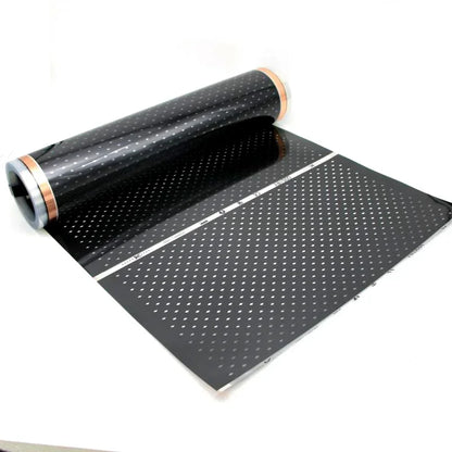 0.5~4㎡ 400w/m2 Infrared Carbon AC220V Underfloor Heating Film Low Electrical Warm Mat