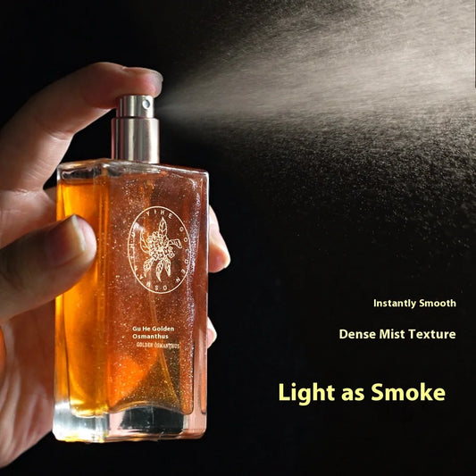 50ML Brand Perfume Musk Man Perfume Unisex Spray Long Lasting Osmanthus Flowers Light Fragrance Women Seductive Romance Gift