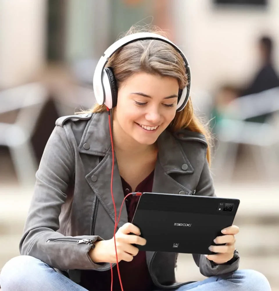 World Premiere DOOGEE T40 Tablet 11" IPS 2.5K Display 8GB 512GB Android 14 Helio G99 8580mAh 18W Charge Hi-Res Quad Speakers