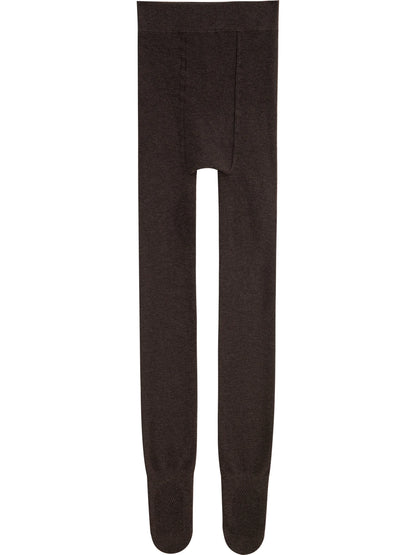 ZIQIAO Gray Slightly Compressed Slimming Pantyhose 2025 New Coffee-colored Leggings