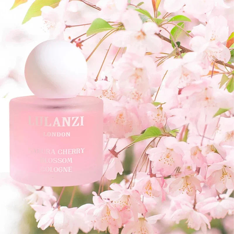 High-grade Cherry Blossom Perfume Fresh Natural Floral Spray Lasting Fragrance Temptation Ladies Light Perfume Clothes Deodorant