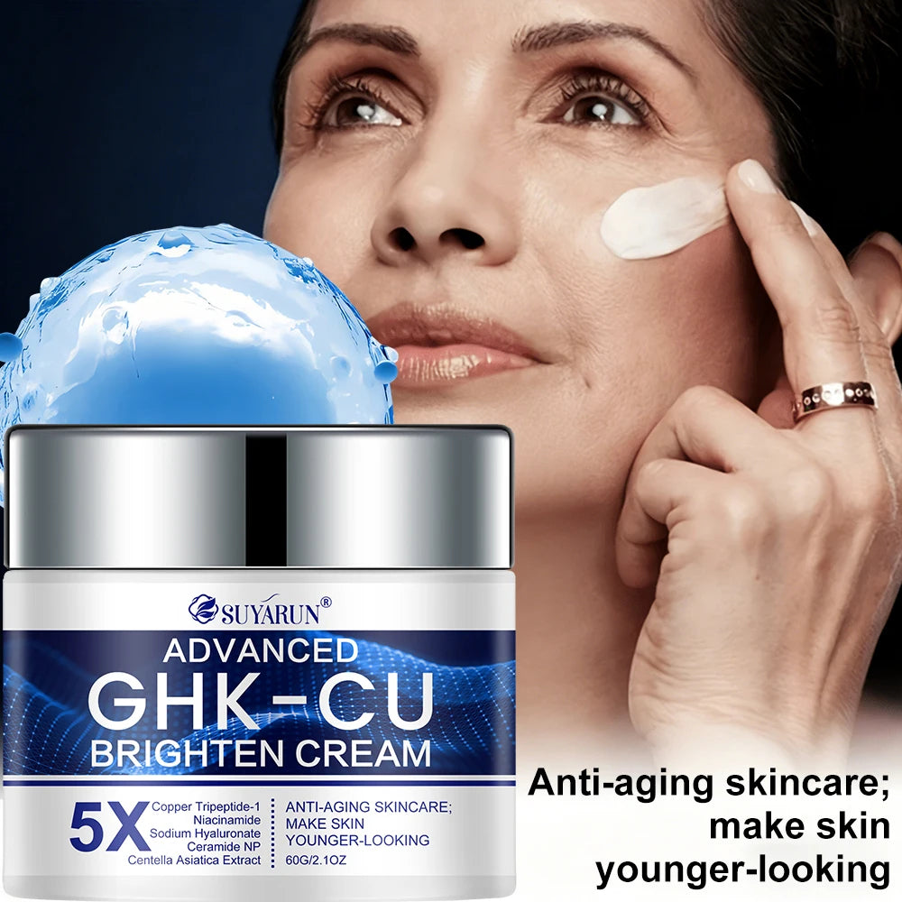 Suyarun GHK Cu Cream And Serum Anti Aging Facial Moisturizer For Women