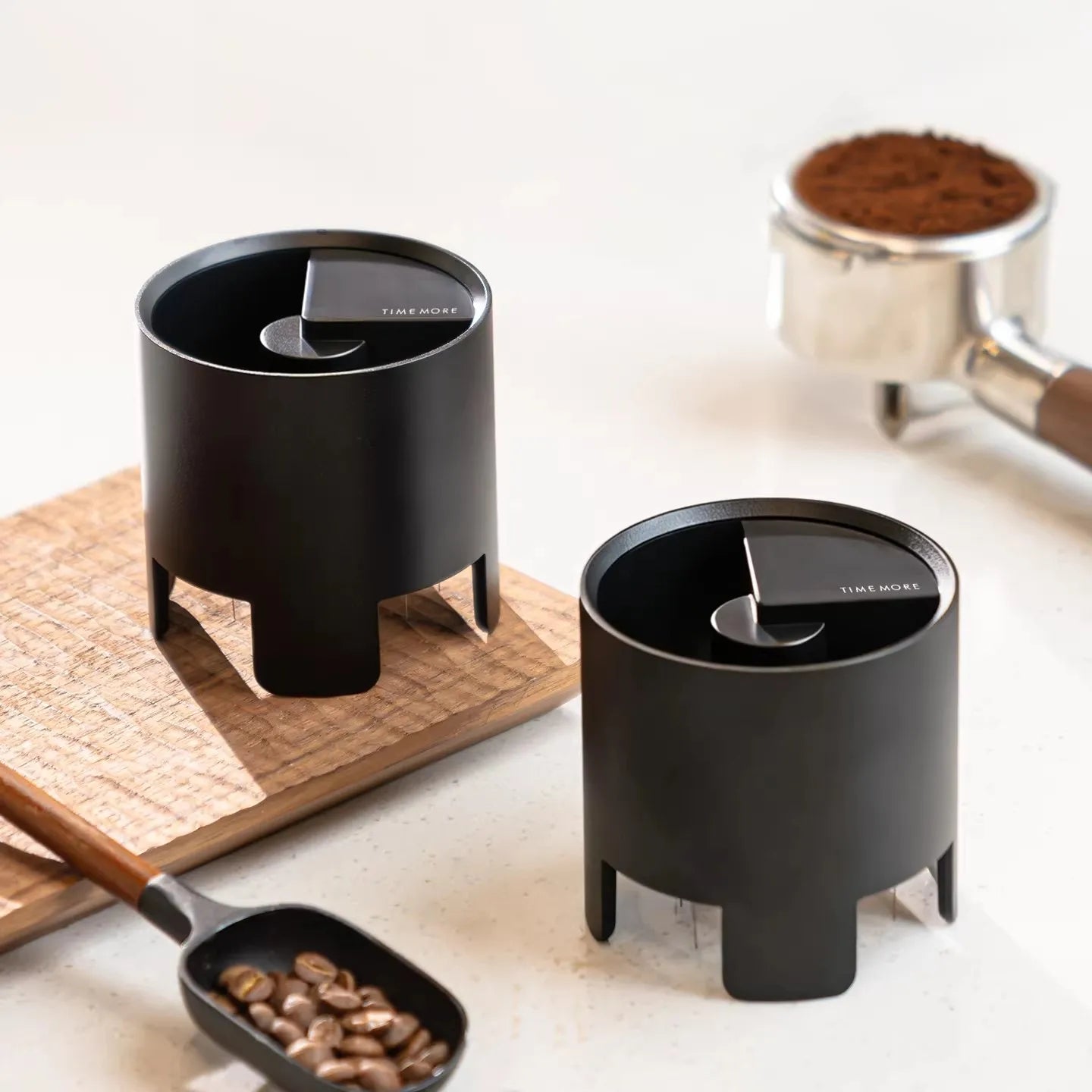 IN STOCK TIMEMORE Electric Needle Espresso Distributor For 58mm Auto Rotating Stable Uniform Extraction Coffee Distributor Gifts
