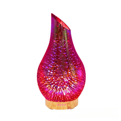 Essential Oil Diffuser 3D Aromatherapy Ultrasonic HumidifierAuto Shut-Off Timer Setting,Aroma Decoration for Home Office Gift