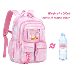 Kids Backpack for Girls - Middle School &amp; Elementary School - Kawaii Ita Backpack - Purple