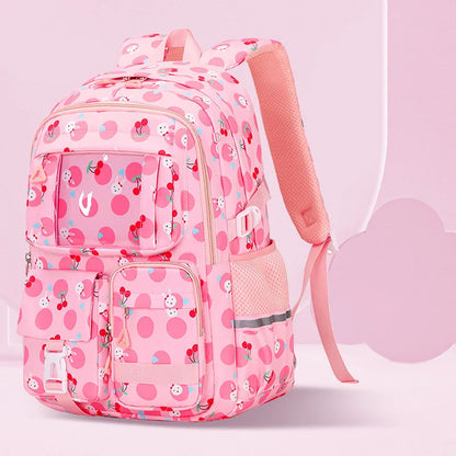 Kids Backpack for Girls - Middle School &amp; Elementary School - Kawaii Ita Backpack - Purple