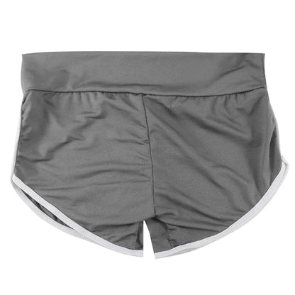 Low Waist Sport Shorts For Women Summer Elasticated Fold Design Shorts Sexy Ladies Training Gym Shorts Mini Skinny Fitness Short