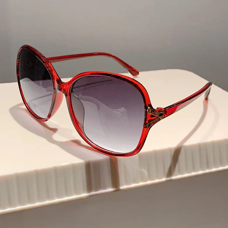 KAMMPT Trendy Blue Decoration Shades Origin Brand Driving Beach Sunglasses Fashion Square Design Sun Glasses for Women's