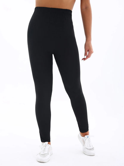 Spring And Summer Brushed Solid Color High Elasticity Sexy Tight Leggings Sports And Casual Yoga Pants Fashionable Pencil Pants