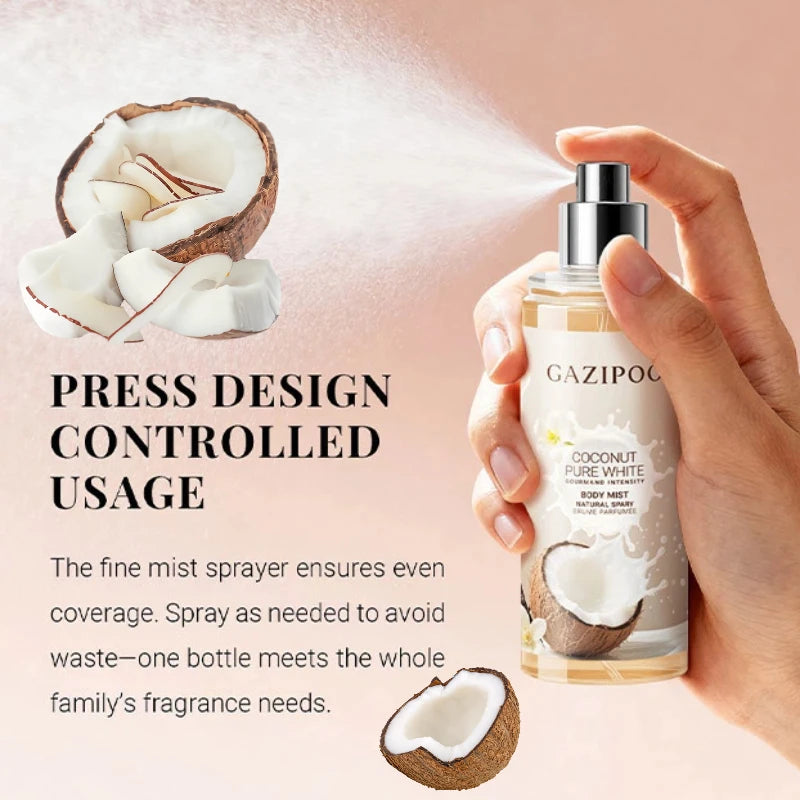 New Premium Unisex Coconut Fragrance Long-lasting Fresh Coconut Milk Gourmet Fragrance Alcohol-free Sandalwood Women&