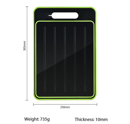 Double-side Cutting Board With Defrosting Function  Chopping Board  Kitchen  Grinding Cutting Board With Knife Sharpener