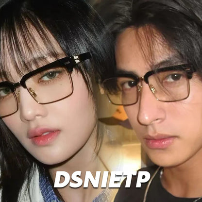 ISLINO Anti Blue Light Reading Glasses Women Square Fashion Photochromic Prescription Glasses Men Myopia Hyperopia Eyewear