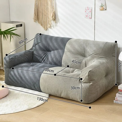 Living Room Sofas Modern Bean Bag Lazy Sofa Removable and Washable Bedroom Sofas Household Room Furniture Balcony Sleeping