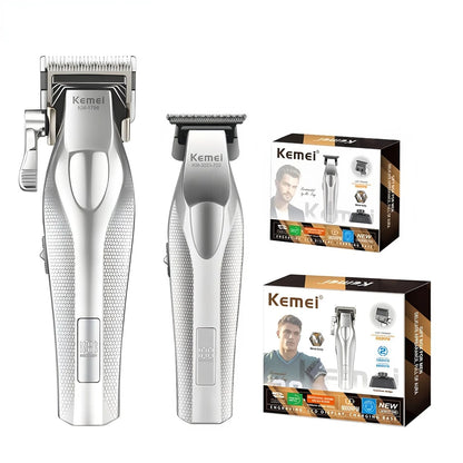 Kemei Hair Trimmer Professional Hair Clipper Electric Haircut Machine Rechargeable Hair Clipper 0 MM Trimmer for Men KM-3023-702