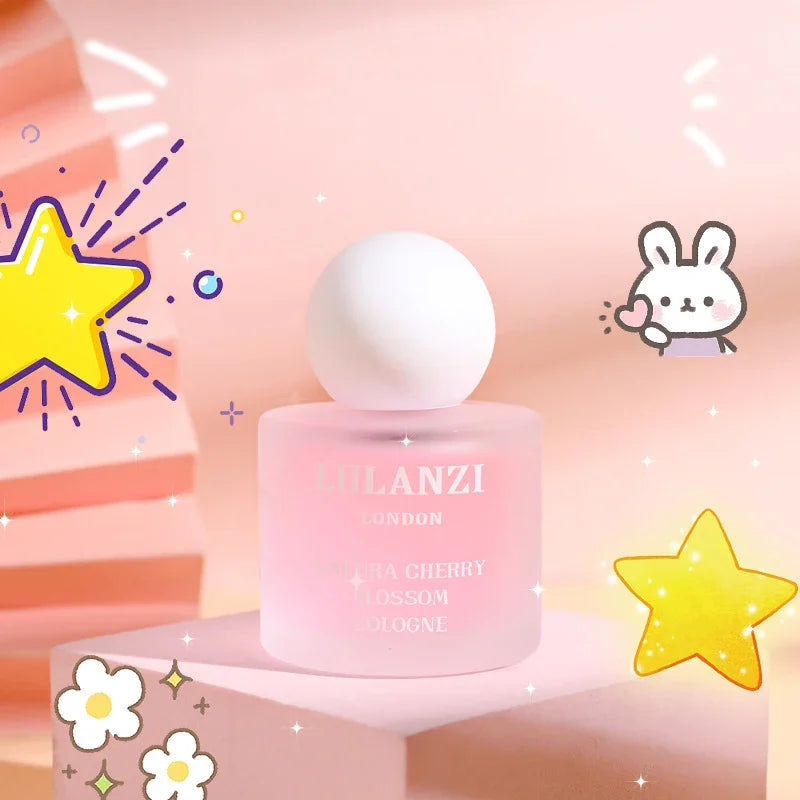 High-grade Cherry Blossom Perfume Fresh Natural Floral Spray Lasting Fragrance Temptation Ladies Light Perfume Clothes Deodorant