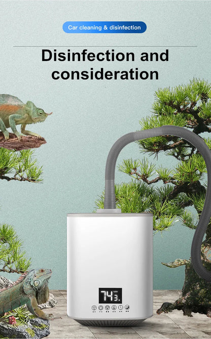 3L Humidifiers High-capacity Electric Humidifiers Double Nozzle Diffuser Bedroom Cool Mist Maker Night Lamp Purification