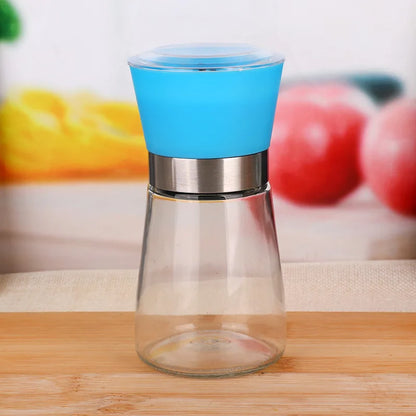 Manual Salt Pepper Mill Grinder Seasoning Bottle Spice Grinding Containers Adjustable Mill Shakers Kitchen Gadgets